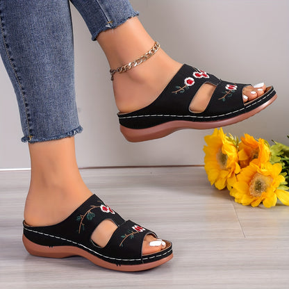 Bloemen sandalen | 1+1 GRATIS