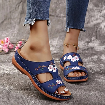 Bloemen sandalen | 1+1 GRATIS