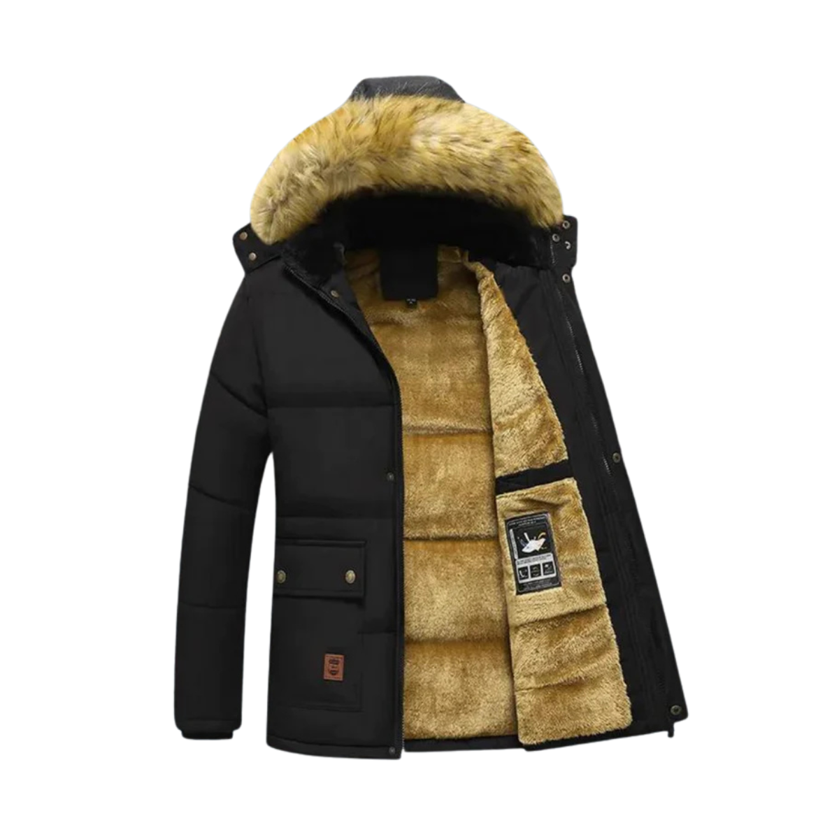 Nigel | Warme Winterjas | 40% KORTING + GRATIS heren muts