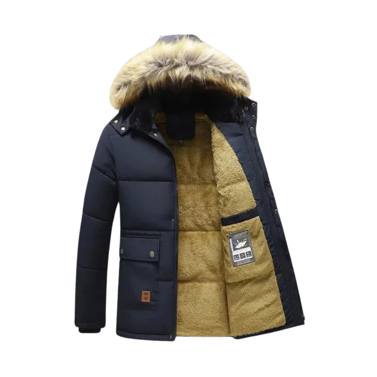 Nigel | Warme Winterjas | 40% KORTING + GRATIS heren muts