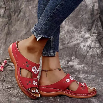 Bloemen sandalen | 1+1 GRATIS