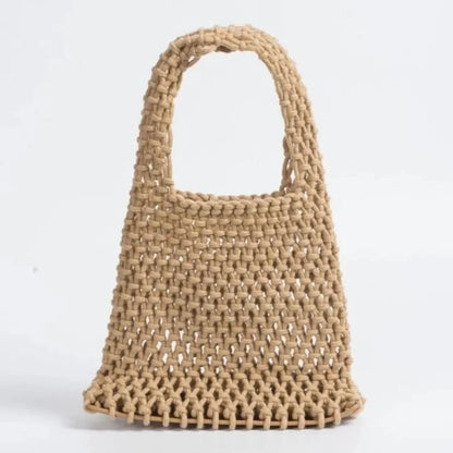 Macrame | Tas gemaakt van touw | 40% Korting