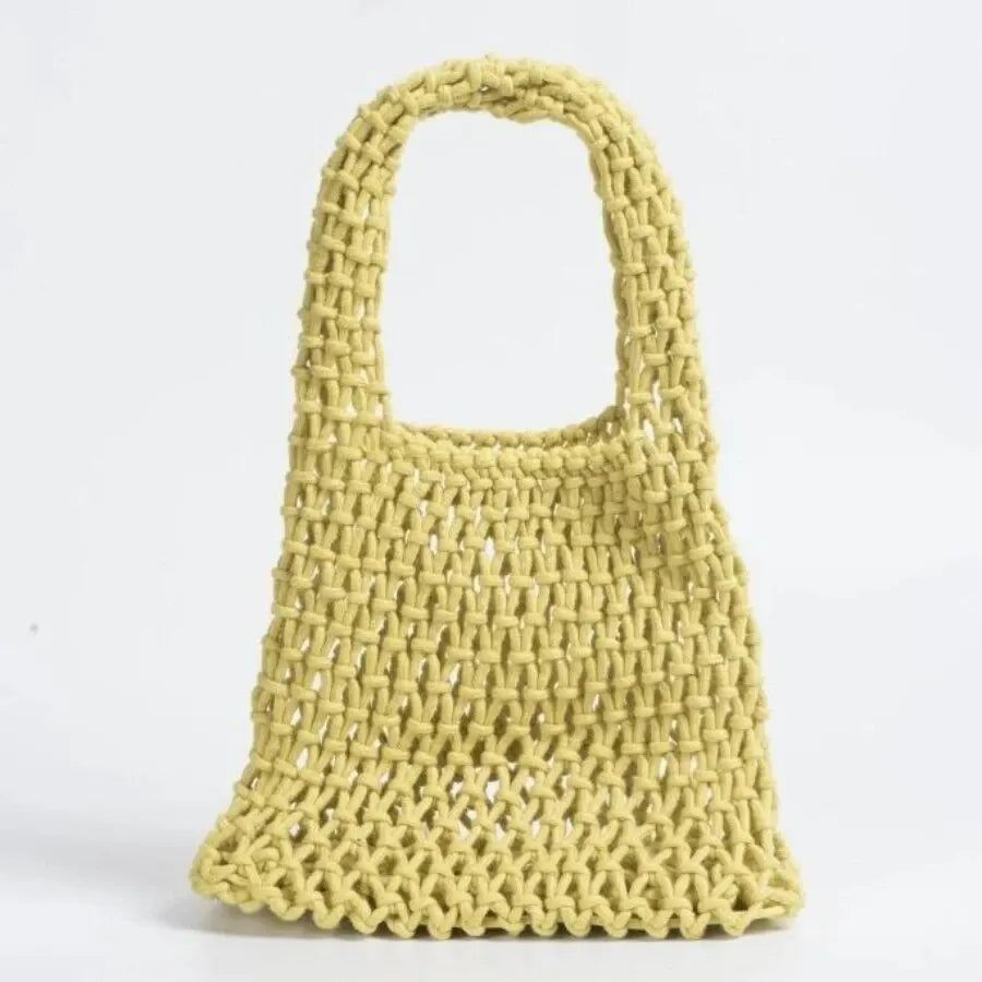 Macrame | Tas gemaakt van touw | 40% Korting