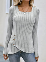 Renske | Casual top met lange mouwen | COMBINEER & BESPAAR