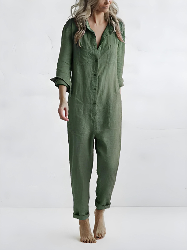 Flora Jumpsuit met lange mouwen | Combineer en bespaar!