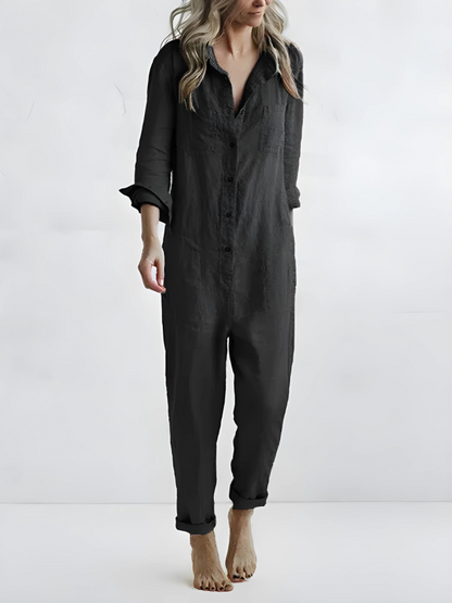 Flora Jumpsuit met lange mouwen | Combineer en bespaar!